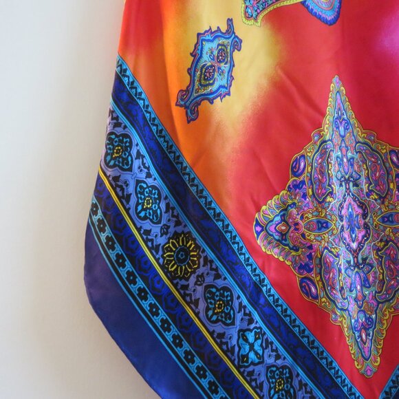 Vibrant Multicolor Spaghetti Strap Dress - Picture 10 of 16